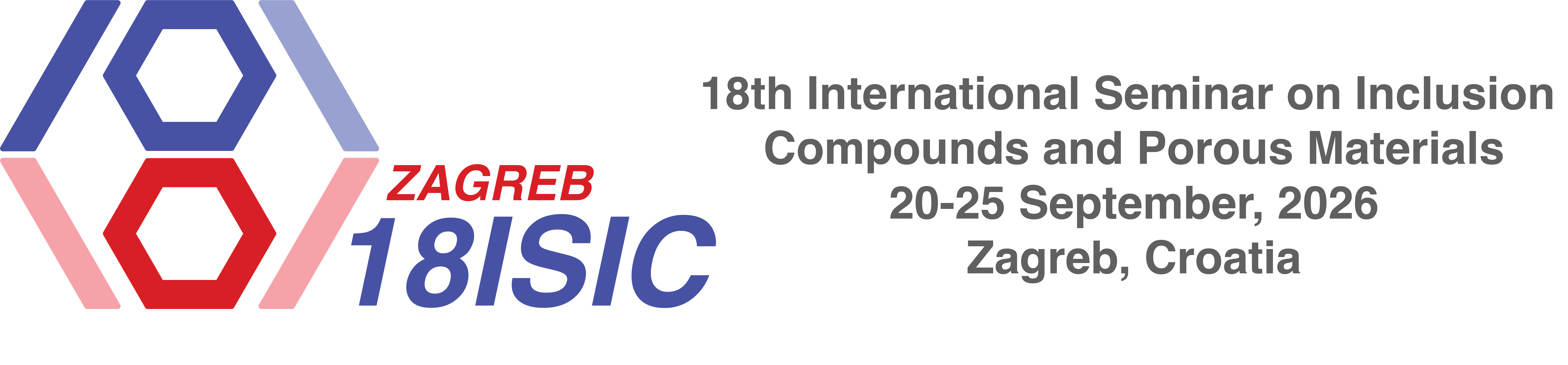 18ISIC — 18th International Seminar on Inclusion Compounds and Porous Materials